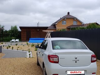 2016 Renault Logan II, белый, 580000 рублей, вид 3