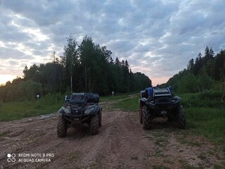 2008 Yamaha Grizzly 700, чёрный, 600000 рублей, вид 5
