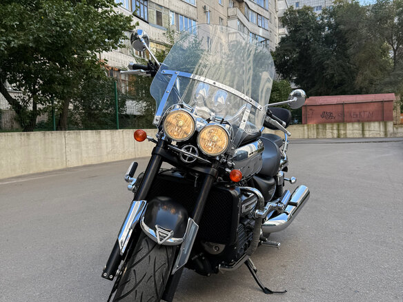 2012 Triumph Rocket III, чёрный, 900000 рублей - вид 24