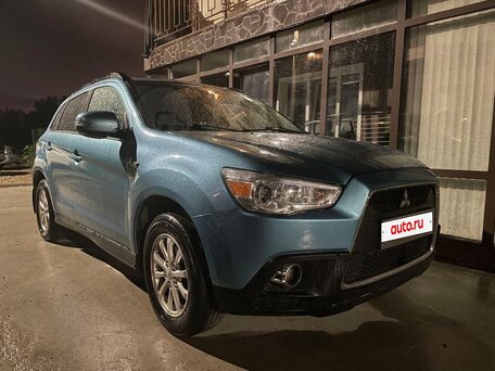 2011 Mitsubishi ASX I, голубой, 1090000 рублей, вид 1