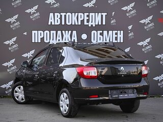 2017 Renault Logan II, чёрный, 680000 рублей, вид 5