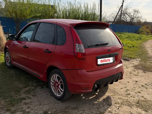 2012 Lada (ВАЗ) Kalina Sport I, красный, 250000 рублей - вид 2