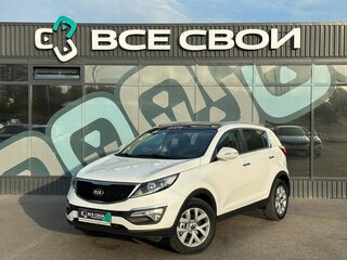 2014 Kia Sportage III Рестайлинг, белый, 1637000 рублей, вид 1