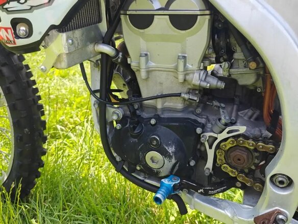 2009 Yamaha YZ450F, чёрный, 240000 рублей - вид 5