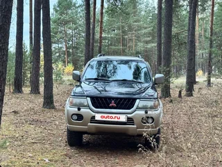 2000 Mitsubishi Pajero Sport I, чёрный, 600000 рублей, вид 2