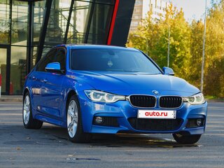 2018 BMW 3 серии 320d xDrive VI (F3x) Рестайлинг, синий, 2950000 рублей, вид 1