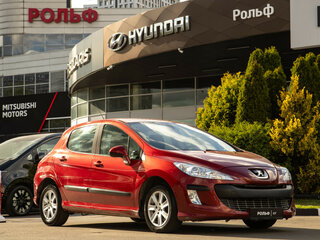 2010 Peugeot 308 I, красный, 298000 рублей, вид 2