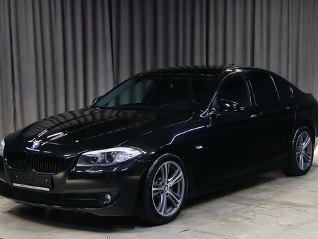 2013 BMW 5 серии 528i xDrive VI (F10/F11/F07), чёрный, 1649000 рублей, вид 1