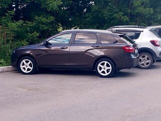 2018 Lada (ВАЗ) Vesta SW Cross I, коричневый, 900000 рублей, вид 5
