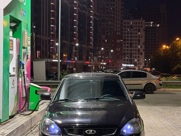 2011 Lada (ВАЗ) Priora I, синий, 360000 рублей - вид 4