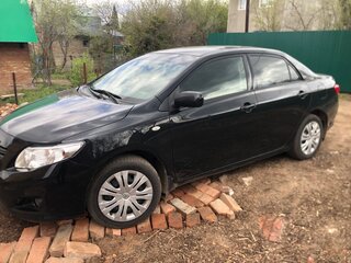 2007 Toyota Corolla X (E140, E150), чёрный, 670000 рублей, вид 4