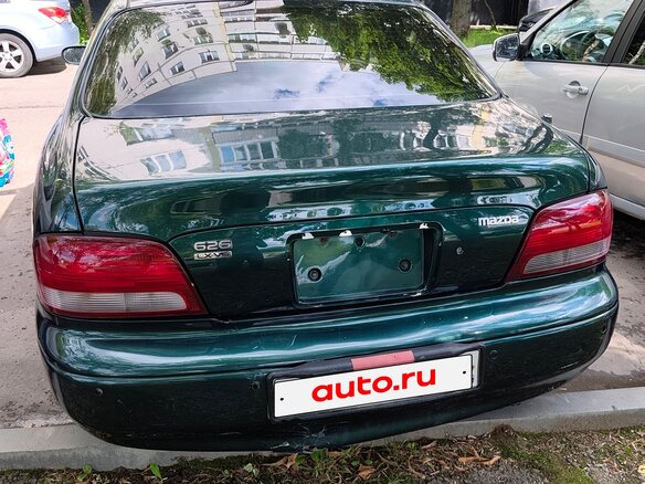 1999 Mazda 626 V (GF), зелёный, 440000 рублей - вид 4