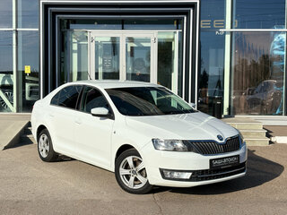 2017 Skoda Rapid I, белый, 1115000 рублей, вид 3