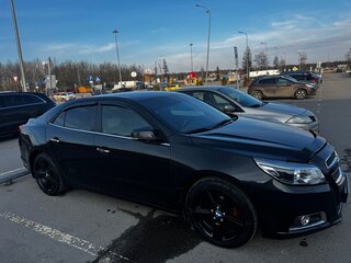 2012 Chevrolet Malibu VIII, чёрный, 930000 рублей, вид 1