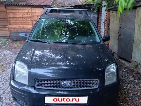 2004 Ford Fusion I, чёрный, 400000 рублей