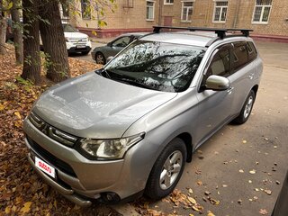 2013 Mitsubishi Outlander III, серебристый, 1280000 рублей, вид 1