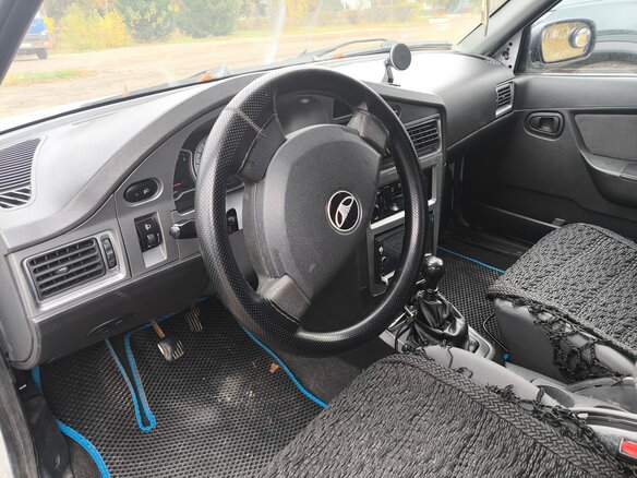 2009 Daewoo Nexia I Рестайлинг, белый, 180000 рублей - вид 8