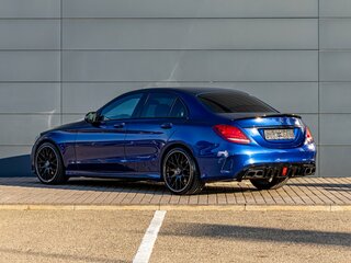 2015 Mercedes-Benz C-Класс 180 IV (W205), синий, 2295000 рублей, вид 4