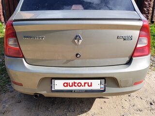 2012 Renault Logan I Рестайлинг, бежевый, 410000 рублей, вид 4