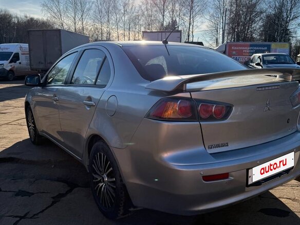 2012 Mitsubishi Lancer X Рестайлинг, серебристый, 950000 рублей - вид 5