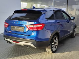 2021 Lada (ВАЗ) Vesta SW Cross I, синий, 965000 рублей, вид 5