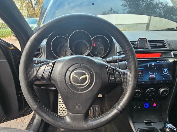2008 Mazda 3 I (BK) Рестайлинг, чёрный, 800000 рублей - вид 8