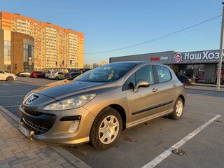 2011 Peugeot 308 I, бежевый, 450000 рублей, вид 1