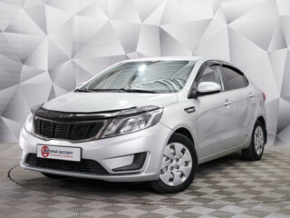 2012 Kia Rio III, серебристый, 730000 рублей, вид 1