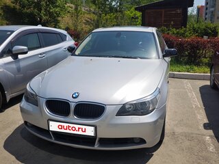 2003 BMW 5 серии 530d V (E60/E61), серебристый, 1300000 рублей, вид 2