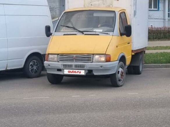 2000 ГАЗ ГАЗель (3302), жёлтый, 100000 рублей