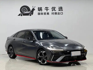 2023 Hyundai Elantra VII (CN7) Рестайлинг, чёрный, 1350000 рублей, вид 3