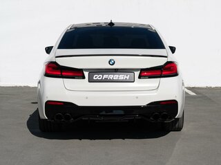 2021 BMW 5 серии 530i xDrive VII (G30/G31/G38) Рестайлинг, белый, 4950000 рублей, вид 4