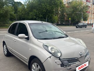 2008 Nissan Micra III (K12), серый, 419000 рублей, вид 3