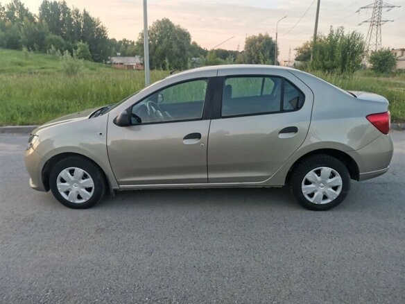 2016 Renault Logan II, бежевый, 450000 рублей - вид 8