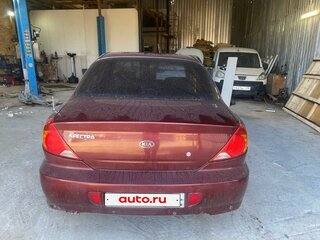 2007 Kia Spectra I Рестайлинг 2, красный, 180000 рублей, вид 5