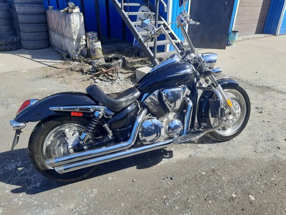 2007 Honda VTX 1300, чёрный, 560000 рублей - вид 9
