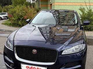 2018 Jaguar F-Pace I, синий, 3200000 рублей, вид 3