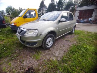 2011 Renault Logan I Рестайлинг, бежевый, 250000 рублей, вид 2