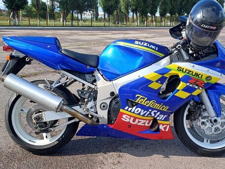 2003 Suzuki GSX-R 600, синий, 405000 рублей, вид 5