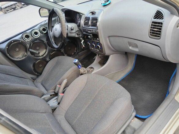 2006 Hyundai Accent ТагАЗ II, бежевый, 730000 рублей - вид 8
