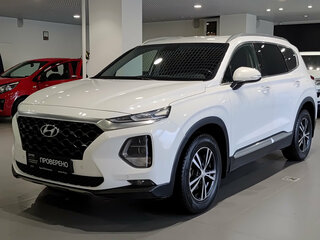2018 Hyundai Santa Fe IV, белый, 2170000 рублей, вид 1
