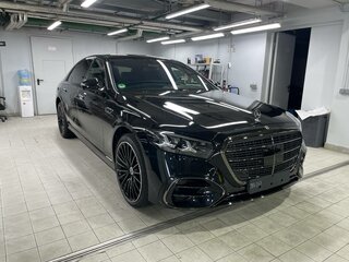 2026 Mercedes-Benz S-Класс 580 Long 4MATIC VII (W223) Рестайлинг, чёрный, 30900000 рублей, вид 3