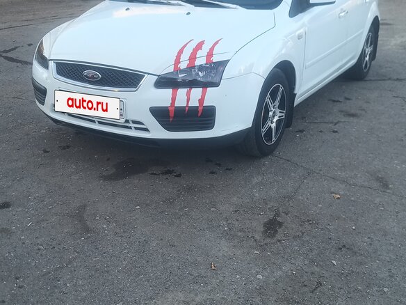 2007 Ford Focus II, белый, 550000 рублей