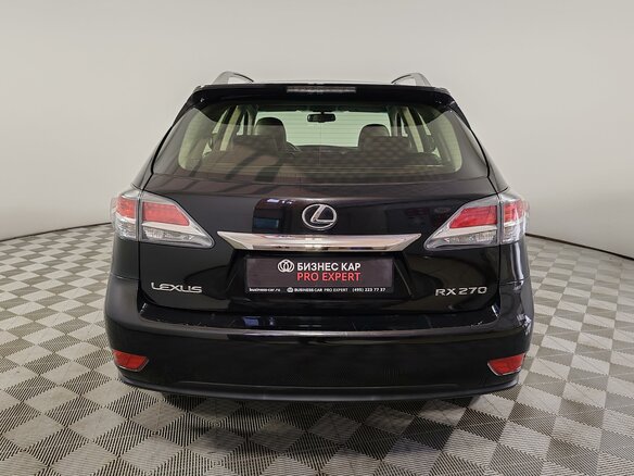 2013 Lexus RX 270 III Рестайлинг, чёрный, 2270000 рублей - вид 5