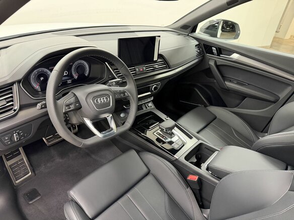 2025 Audi Q5 L 45 TFSI II (FY) Рестайлинг, белый, 5900000 рублей - вид 11