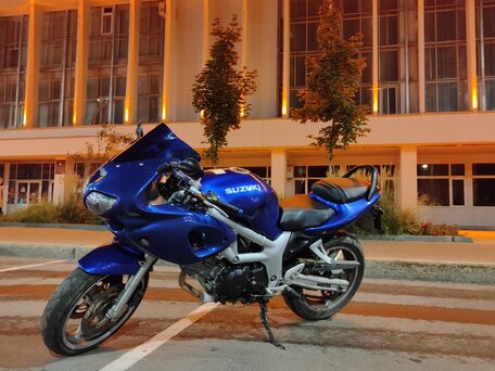 2004 Suzuki SV 650, синий, 339000 рублей, вид 2