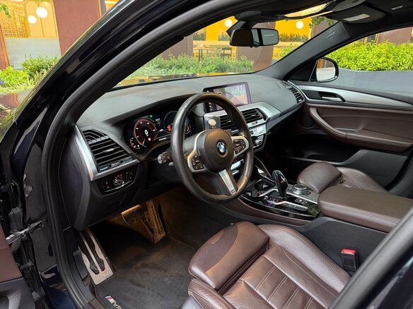 2019 BMW X4 20i II (G02), синий, 4000000 рублей - вид 19
