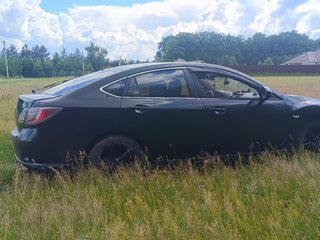 2008 Mazda 6 II (GH), чёрный, 530000 рублей, вид 4