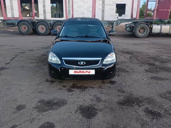 2016 Lada (ВАЗ) Priora I Рестайлинг, чёрный, 560000 рублей