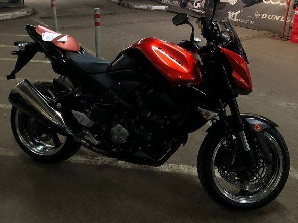 2009 Kawasaki Z 1000, оранжевый, 580000 рублей - вид 14